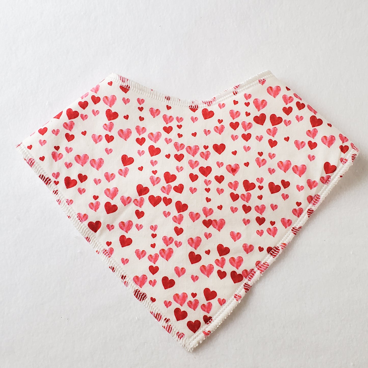 Hearts Bandana Drool Bib