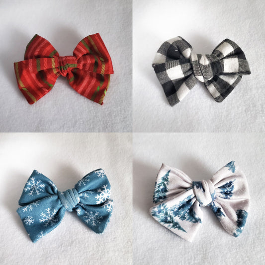 Christmas Pinwheel Bows